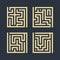 Labyrinth Icon Set