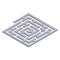 Labyrinth isometric icon