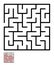 Labyrinth, maze conundrum for kids