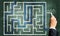 Labyrinth pattern