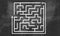 Labyrinth pattern