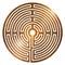 Labyrinth spiral life way center fate ur symbol dead end