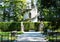 Labyrinth of Villa Pisani, famous venetian villa in Italy