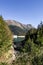 Lac de Bious-Artigues reservoir artificial lake reservoir, Ossau Valley, French Pyrenees, France