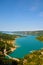 Lac de Ste Croix, panoramic view