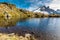 Lac des Cheserys And Aiguille Verte- France