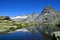 Lac des Evettes - cirque des Evettes - french Alps