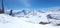 The Lac Du Mont Cenis is an artificial dam point of view on the pass and on the lake of Mont Cenis the Canopy of the Peak