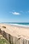 Lacanau, Atlantic Ocean, France, view over the beach