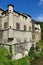 Lacaze Castle on the banks of the Gijou River