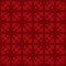 Lace-de-Luce (Lace of Lilies), Red seamless pattern