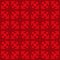 Lace-de-Luce (Lace of Lilies), Red seamless pattern