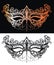 Lace masquerade mask