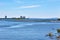 Lachine Rapids view seen from the Rapids Park in Montreal, Quebec, Canada