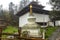 Lachung Stupa with Lachung monastery in background