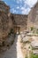 Lacoste village ancient alley in Provence Luberon France