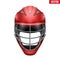 Lacrosse Helmet Front View