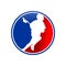 Lacrosse Sport Club Emblem Graphic Icon Design
