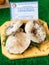 Lactarius controversus at mycological exhibition of mushrooms in Mantua