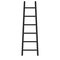 Ladder with rungs for climbing to the top, stepladder stock illustration
