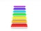 Ladder rungs with rainbow â„–5