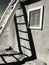 Ladder and shadow, Acoma Pueble