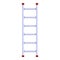 Ladder tool icon, cartoon style