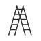 Ladder vector icon, handyman tool and equipment
