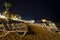 Ladies beach by night. Kusadasi. Turkey