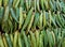 Ladies finger stack in vegetable market for sale