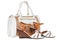 Ladies handbag and summer sandals