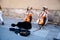 Ladies playing violin