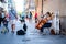 Ladies playing violin