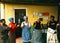 Ladies sing and clap in a township in South Africa