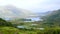 Ladies` viewpoint looking over Upper Lake Killarney