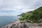 Ladkoh View Point by the sea, big rocky beach with beautiful beachfront villas in Chaweng, Koh Samui, Thailand