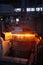 Ladle-furnace. Iron smelting, Steel production. Metallurgy. Industry