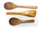 Ladle and kitchen flipper made form wood.