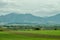 Ladnscape from Slovakia - green meadows and fields and mountains