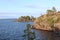 Ladoga Lake boat voyage in August 2020