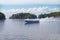 Ladoga Lake, Valaam Island, hydrofoil passenger ship.
