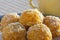 Ladoo - laddu is a sweet dish from India