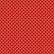 Lady bug seamless pattern. Polka dot retro vector background. Fabric swatch with black tiny circles on red. Ladybug repeat tile.