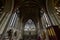 Lady Chapel in Exeter Cathedral, Altar, Stained Glass and Ceiling