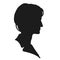 Lady Diana head silhouette, UK