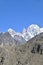 Lady Finger Peak from Hunza Valley in Northern Pakistan