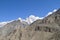 Lady Finger Peak and Ultar Sar Peak in Hunza Valley, Pakistan