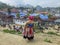 Lady of the Flower Hmong tribe in Bac Ha market, Vietnam