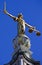 Lady Justice Statue ontop of the Old Bailey in London