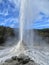 The Lady Knox Geyser in New Zealand